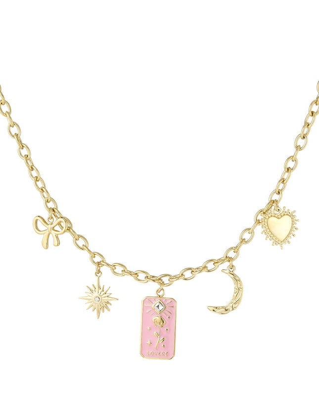 bedelketting rose lovers