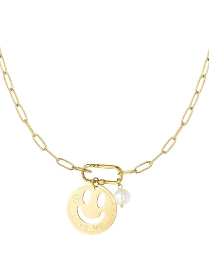 smiley schakelketting