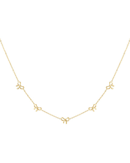 charming bows ketting