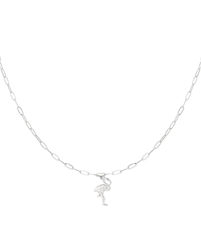 flamingo chain ketting