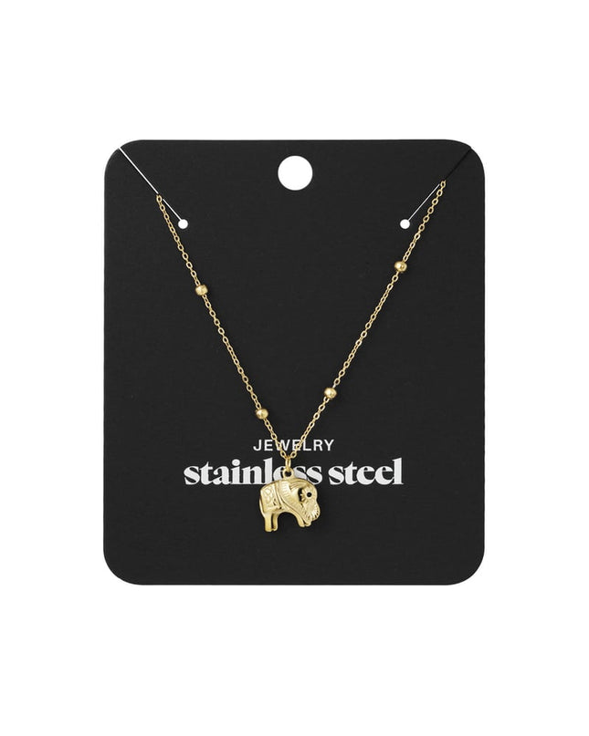 elephant charm ketting