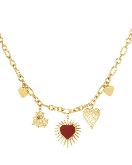 endless hearts ketting