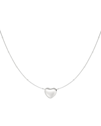 soft heart ketting