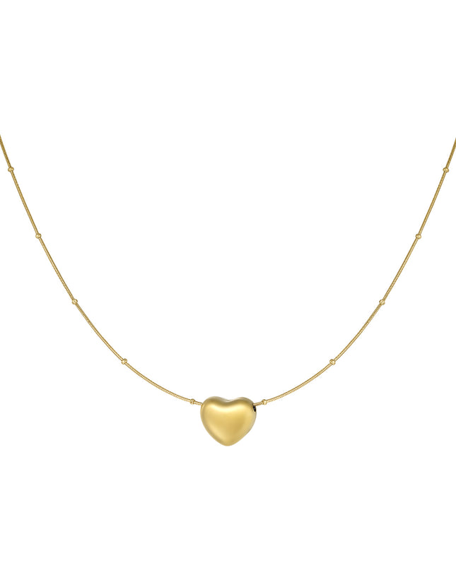 soft heart ketting