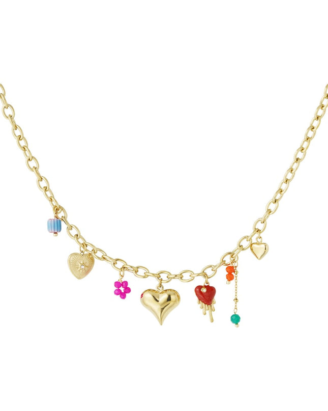 bedelketting lovers glow