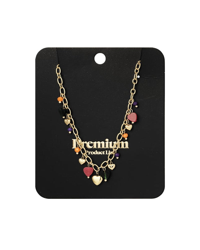 ketting vibrant hearts