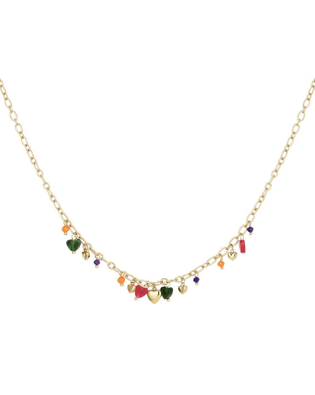 ketting vibrant hearts