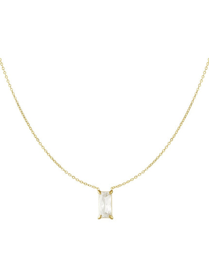 sleek sparkle ketting - roze &