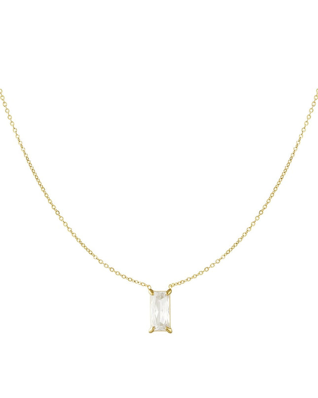 sleek sparkle ketting - roze &