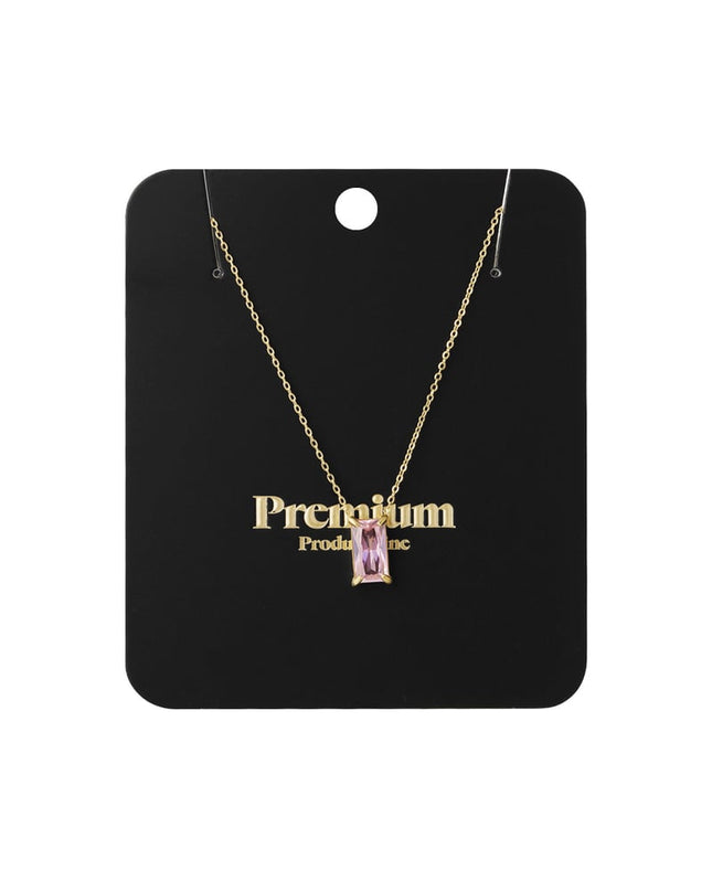 sleek sparkle ketting - roze &