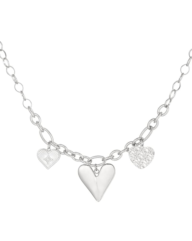 triple heart ketting