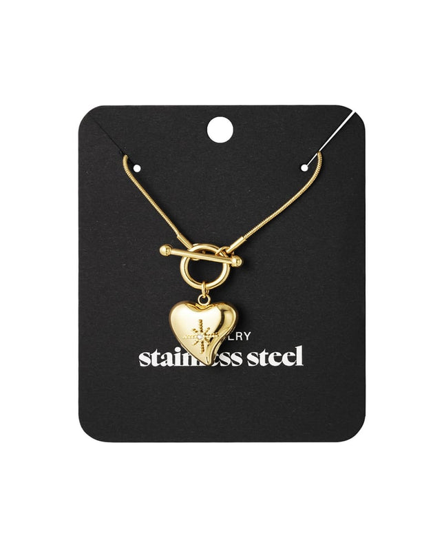 slotketting met grote harthanger