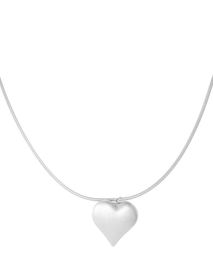 bold heart ketting