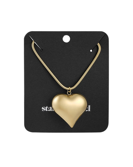 bold heart ketting