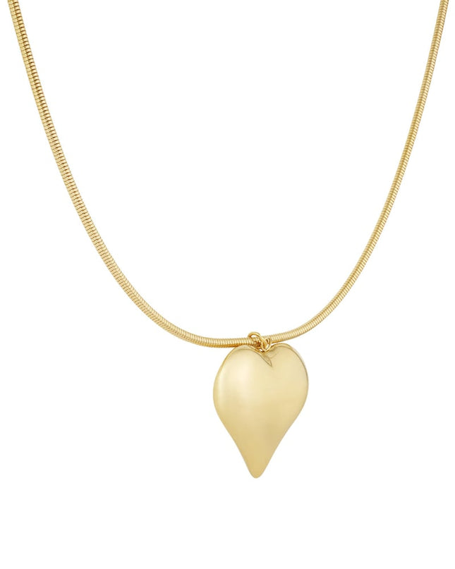 bold heart ketting