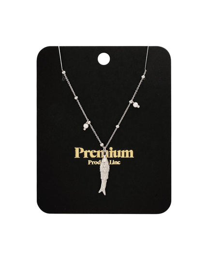 Basis ketting met vis - Zilverkleur