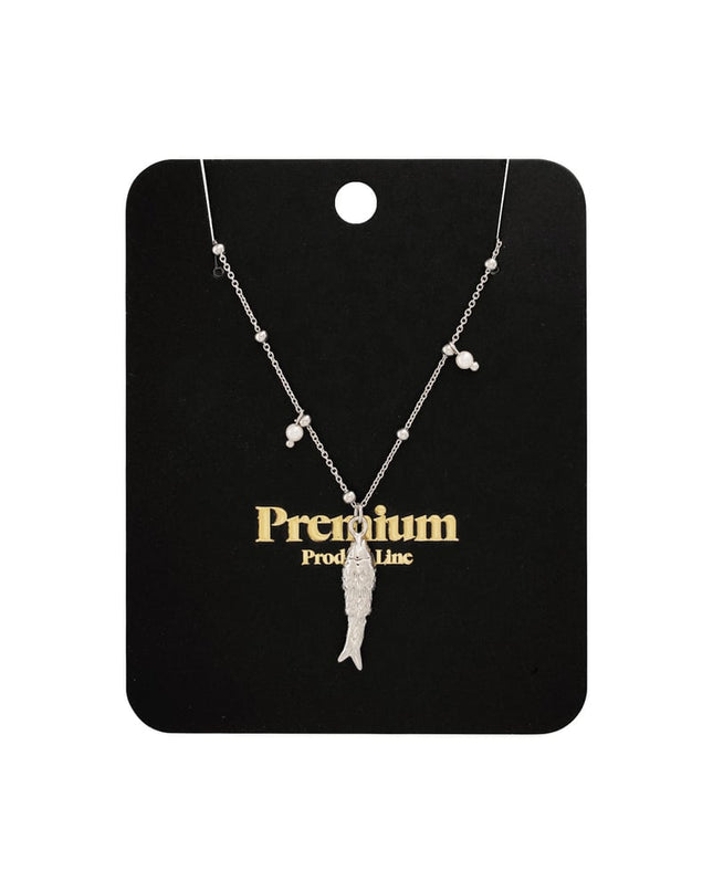 Basis ketting met vis - Zilverkleur