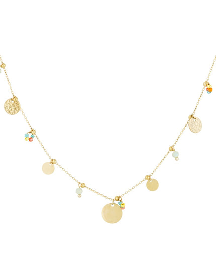 color pop coins ketting