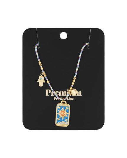 aurora ketting - blauw &