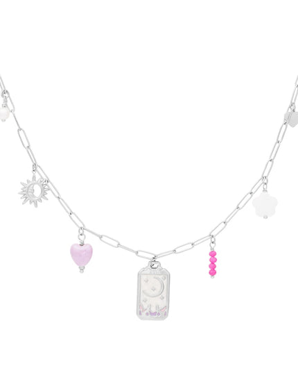 bedelketting tiny moon