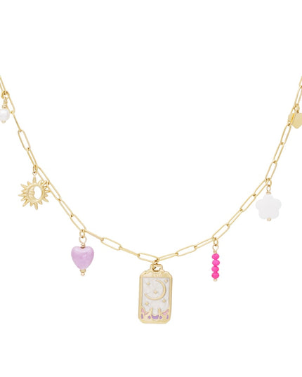 bedelketting tiny moon