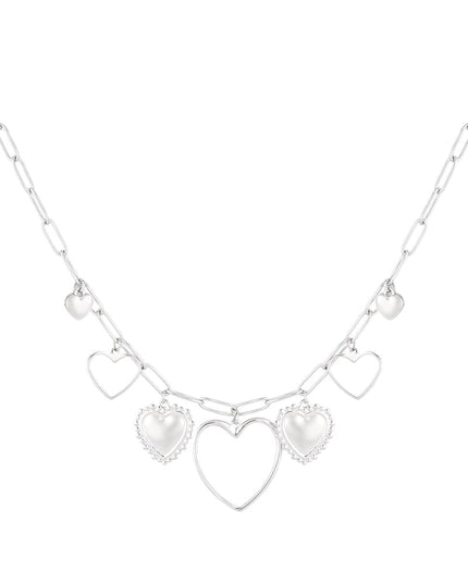 open hearts ketting