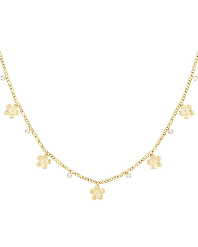 gleaming flower ketting