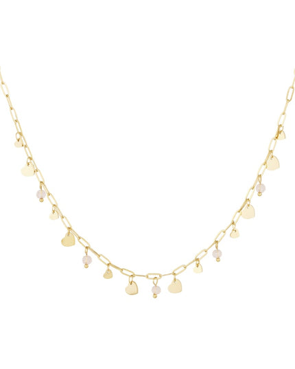 Full of love Necklace - Pink Gold