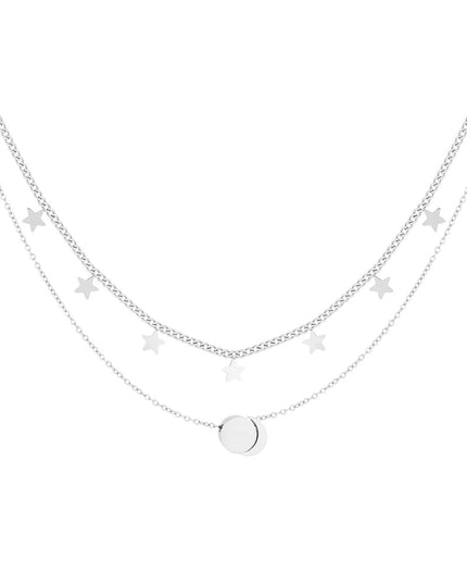 dubbele sterren ketting