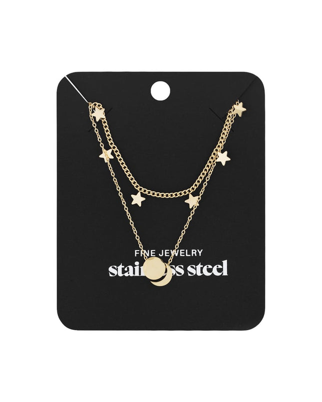 dubbele sterren ketting