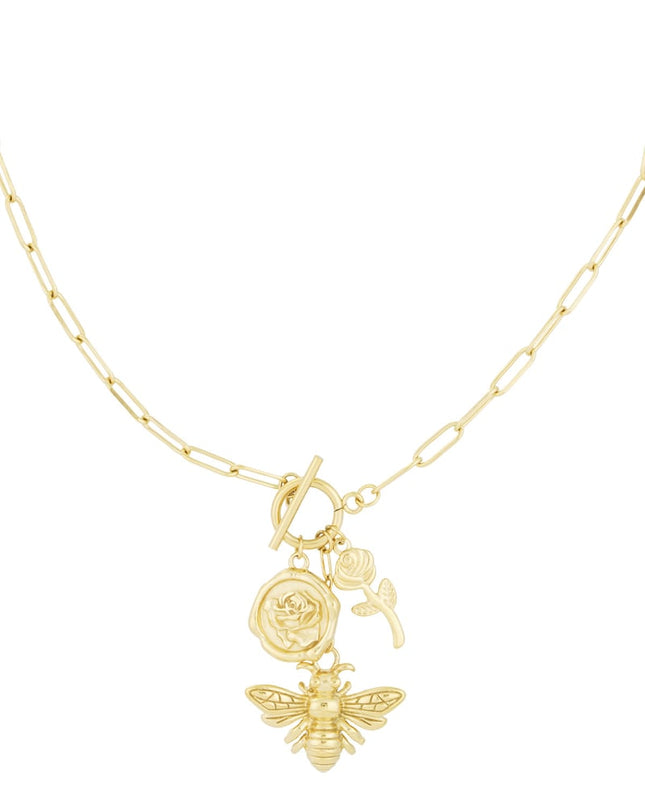 bee blossom ketting