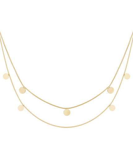 Dubbele ketting munten