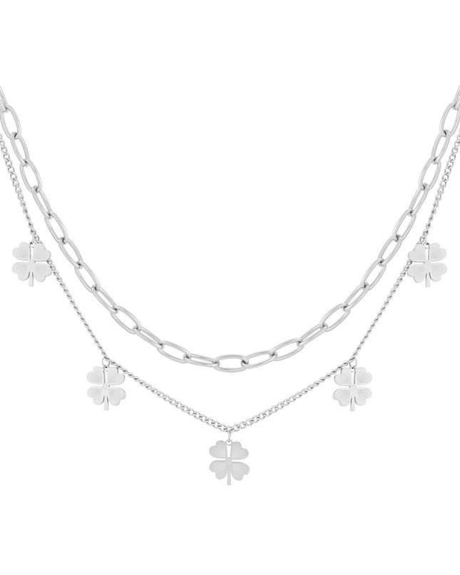 layered luck ketting