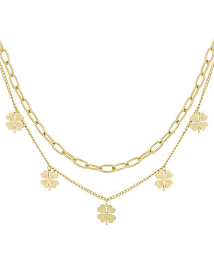 layered luck ketting