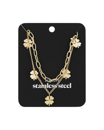 layered luck ketting