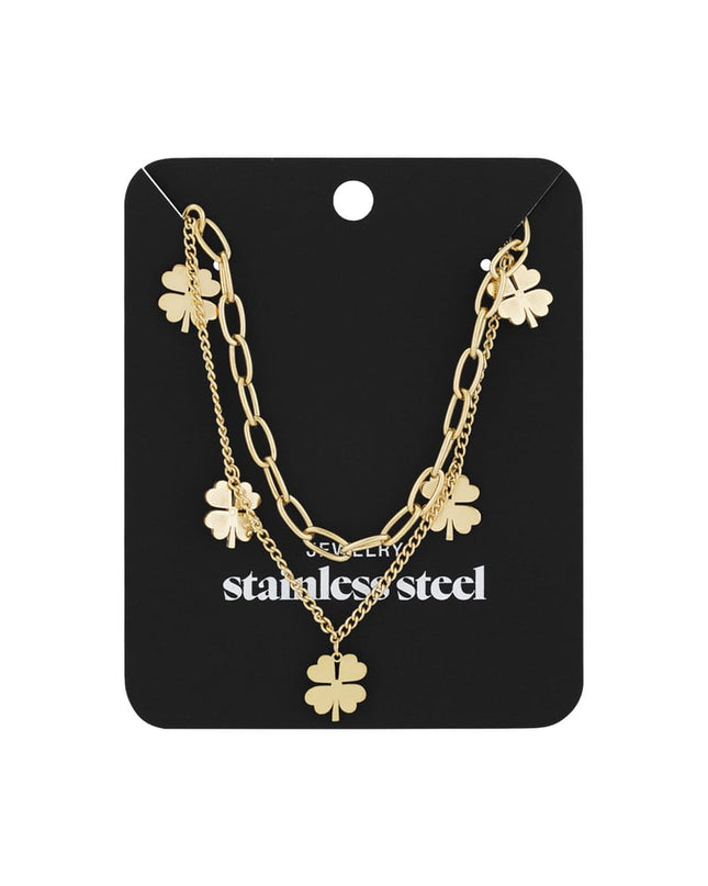 layered luck ketting