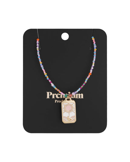 Kleurrijke sunshine ketting - Multi