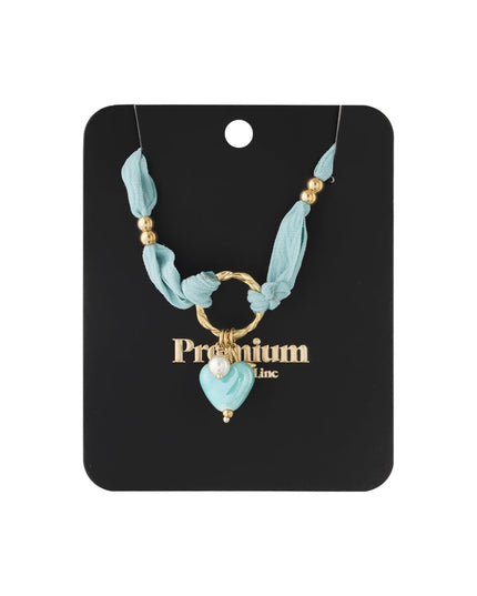 Flower Ketting - Licht blauw