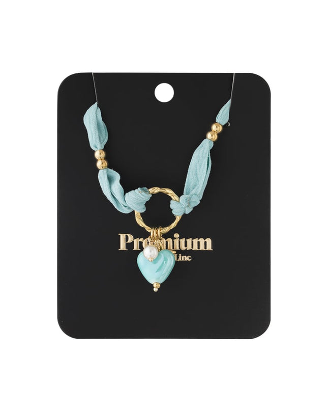 Flower Ketting - Licht blauw