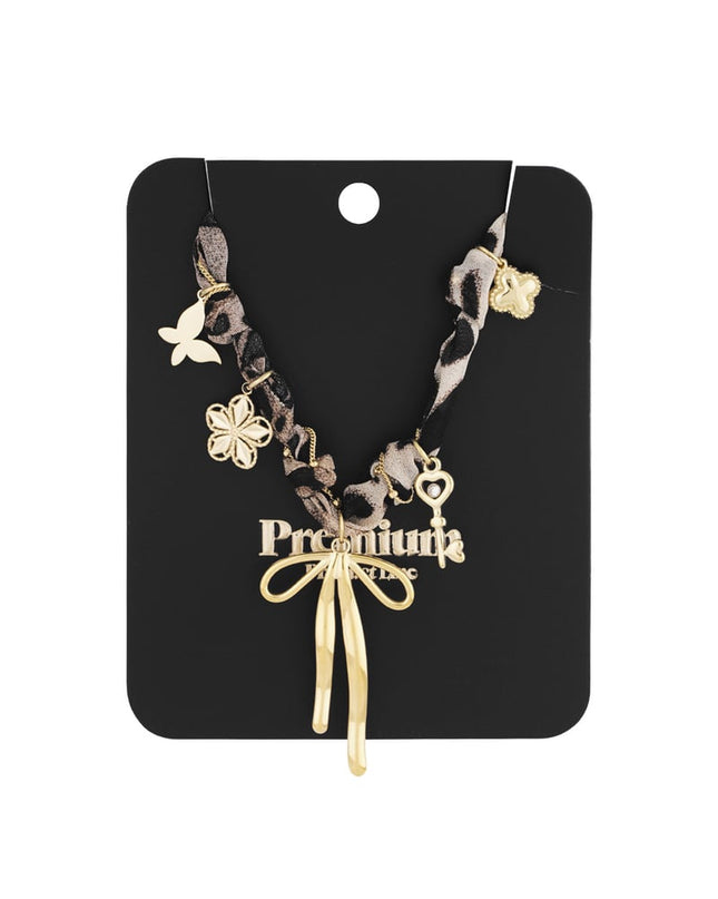 leopard trendy ketting