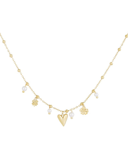Lucky Girl Necklace - Gold kleur