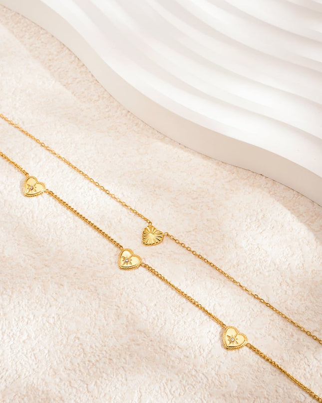All the love ketting - zilverkleur