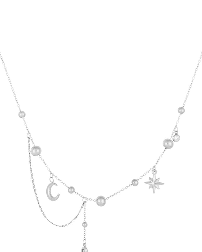 ketting trendy moon