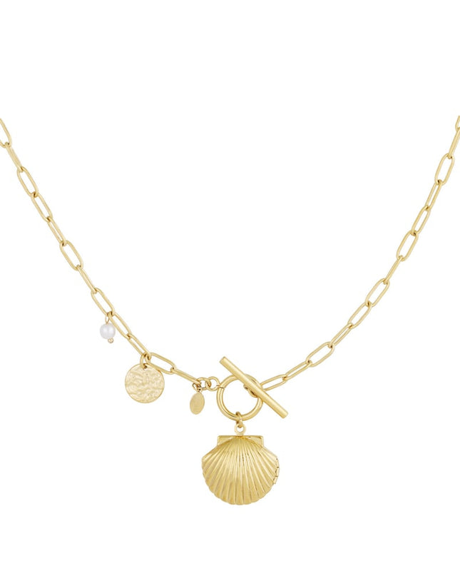 Schelpen Ketting - Gold kleur
