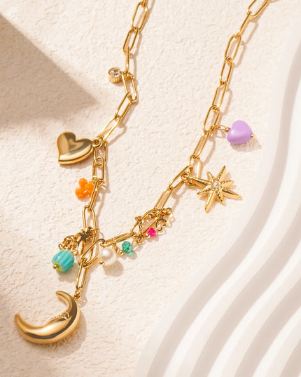 love you to the moon and back ketting