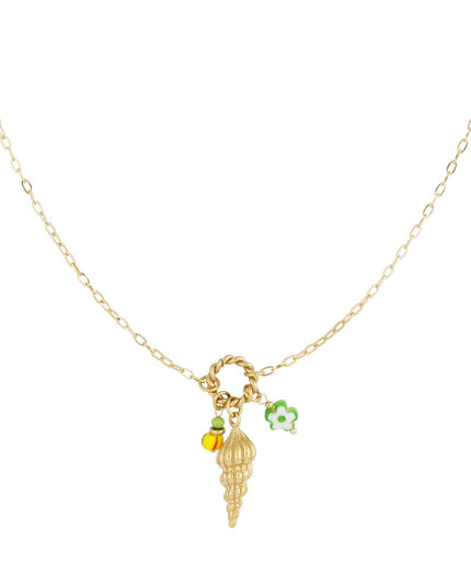 Shell Necklace - Gold kleur