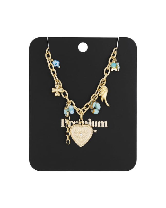 Charm Necklace - Gold kleur