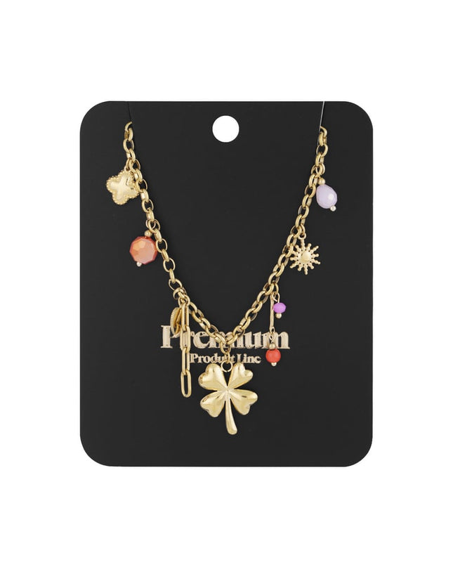 Lucky Charm Necklace - Gold kleur