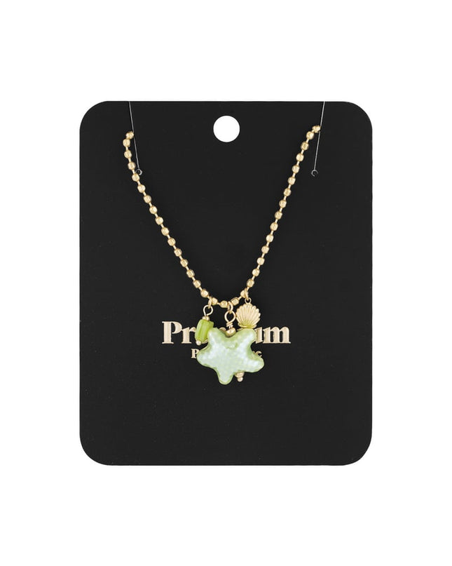 beachside ketting - groen &