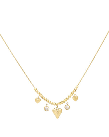 gleaming heart ketting